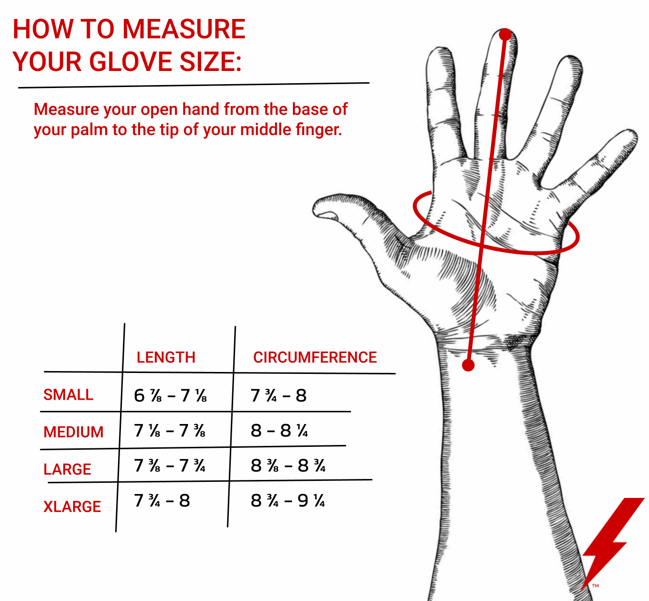 THE BYRD GOLF GLOVE - Black/Red