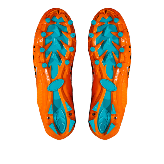 The Flintstones "Bedrock Blitz" Football Cleats - Quantum Speed by Phenom Elite