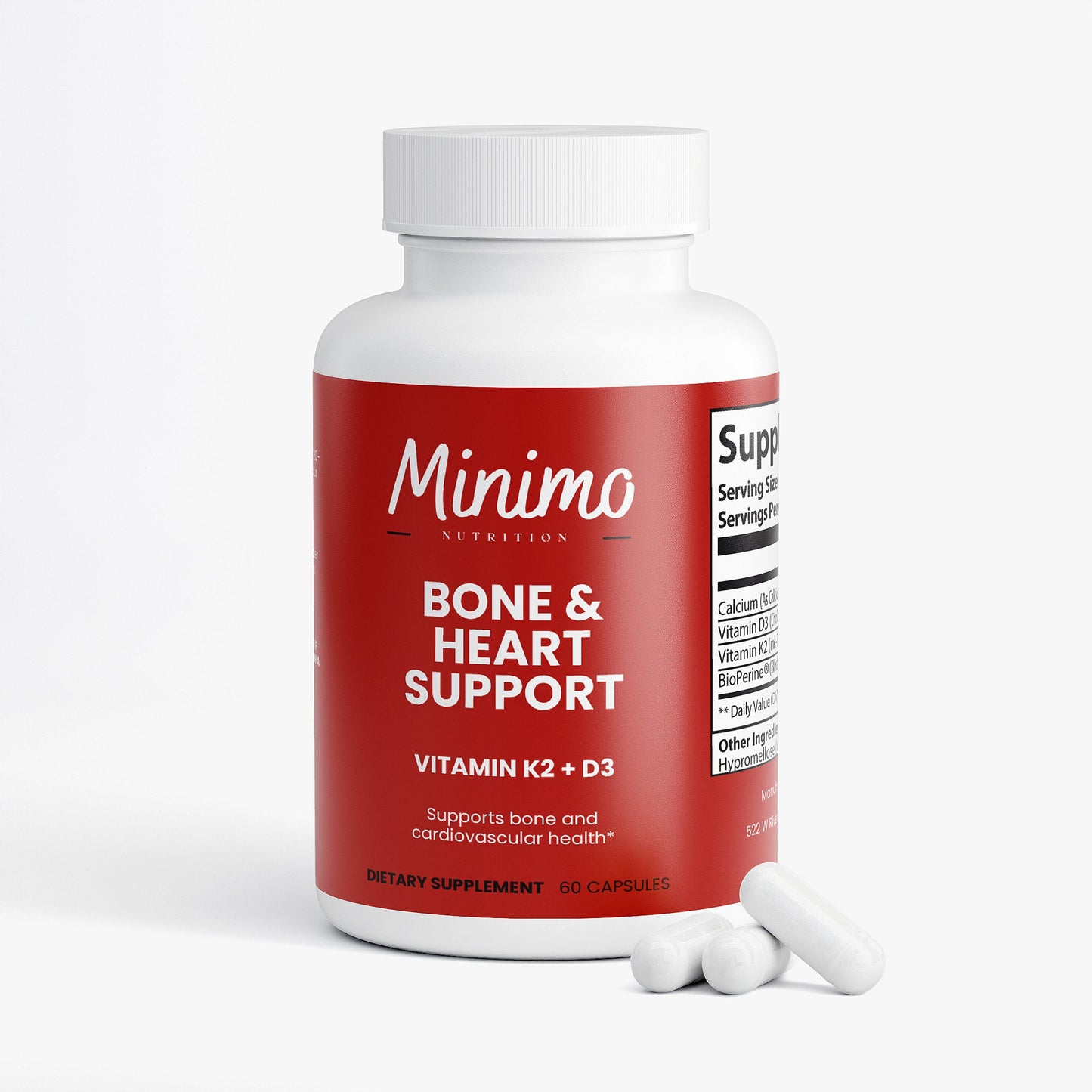 Bone & Heart Support, 60 ct.