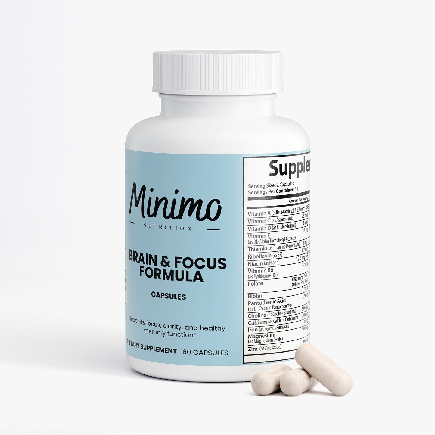 Brain & Focus Formula, 60 ct.