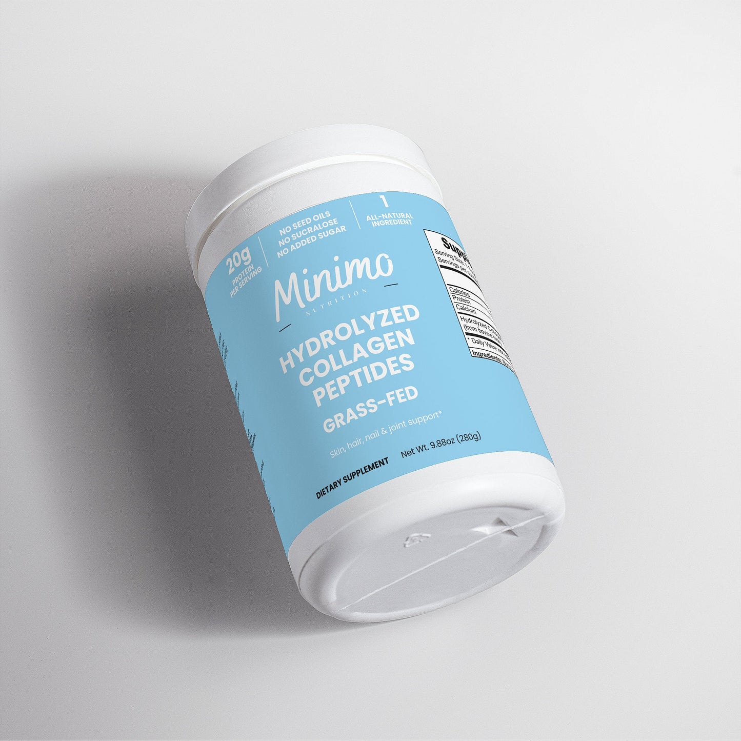 Grass-Fed Hydrolyzed Collagen Peptides, 9.9 oz