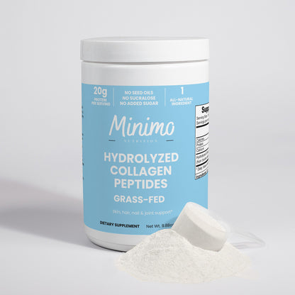Grass-Fed Hydrolyzed Collagen Peptides, 9.9 oz