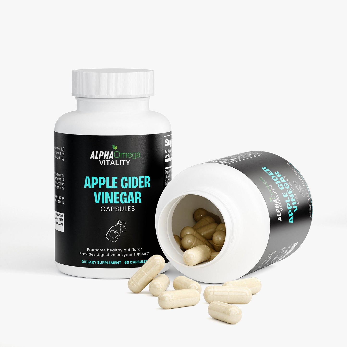 Apple Cider Vinegar Capsules – Natural Digestion & Metabolism Support