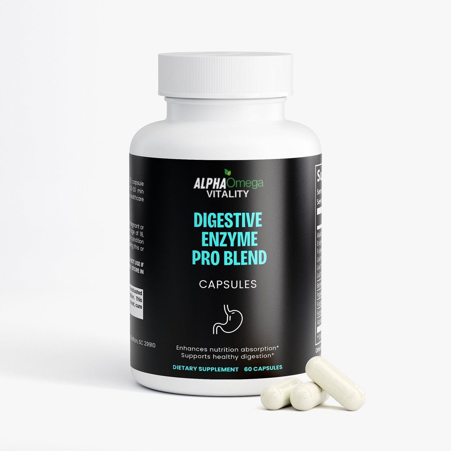 Digestive Enzyme Supplement Capsules