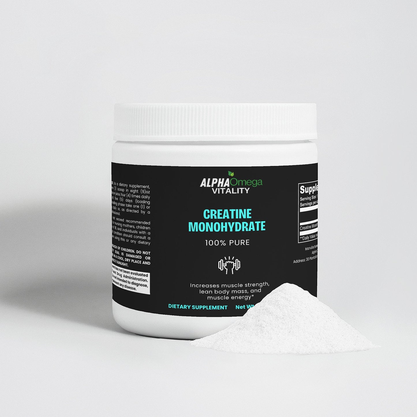 Pure Creatine Monohydrate Supplement