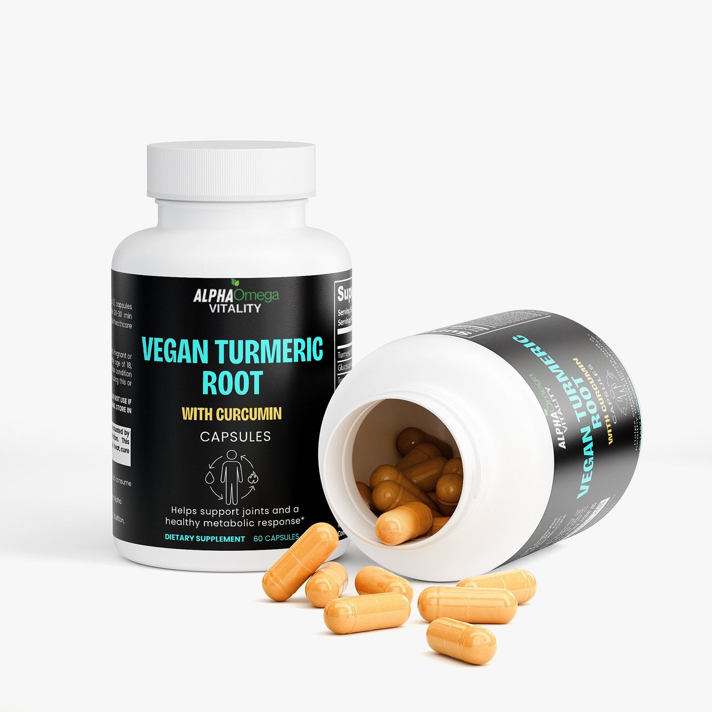 Vegan Turmeric Root with Curcumin