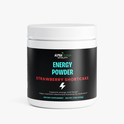 Energy Boost Drink Powder - Strawberry Shortcake