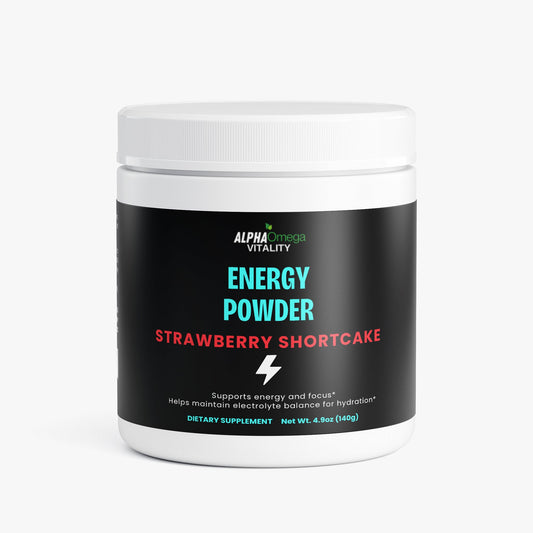 Energy Boost Drink Powder - Strawberry Shortcake