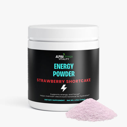 Energy Boost Drink Powder - Strawberry Shortcake