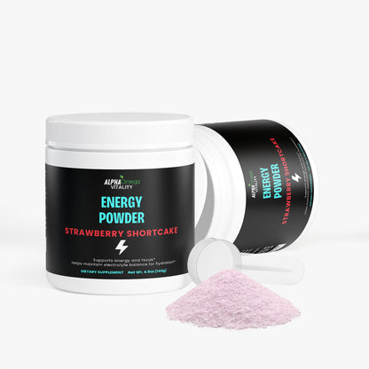 Energy Boost Drink Powder - Strawberry Shortcake