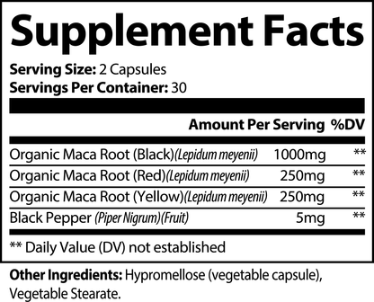 MACA Energy Booster Capsules