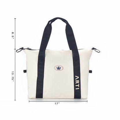 ARTI Cream Duffle Bag