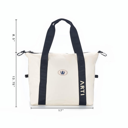 ARTI Cream Duffle Bag