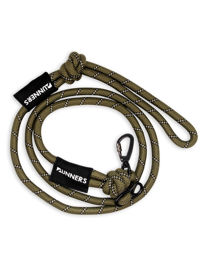 Army Green Running Hands-Free Dog Leash