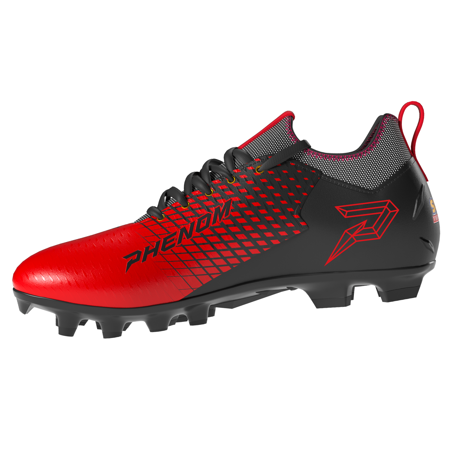 Shadow the Hedgehog Football Cleats - Quantum Speed 2.0 by Phenom Elite
