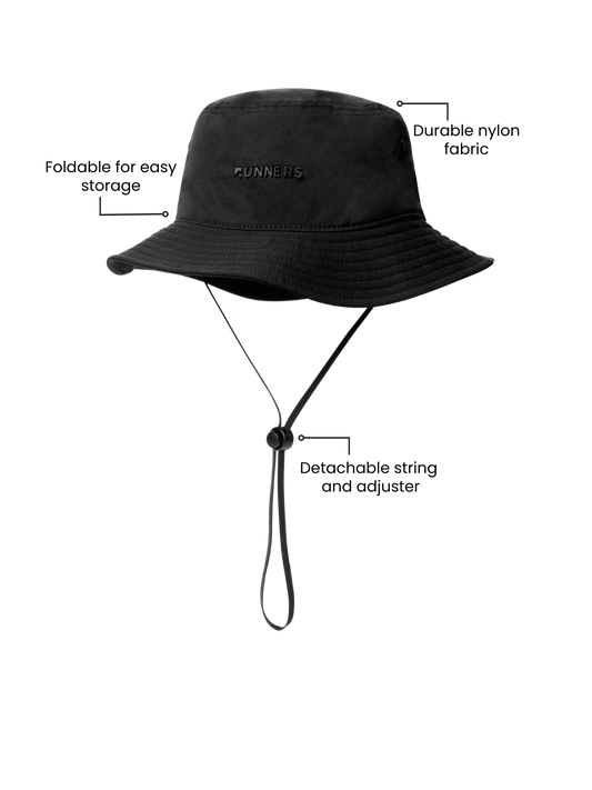 Black Bucket Hat