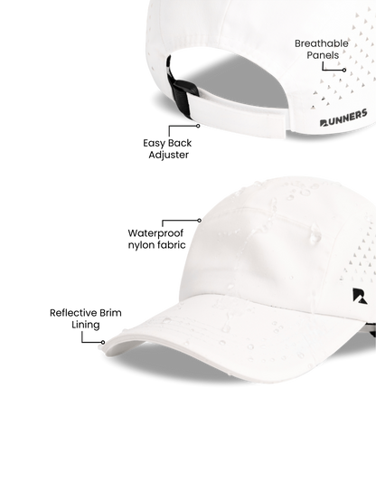 White 5-Panel Hat