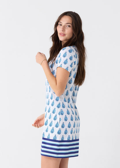 Delray Short Sleeve Shift Dress