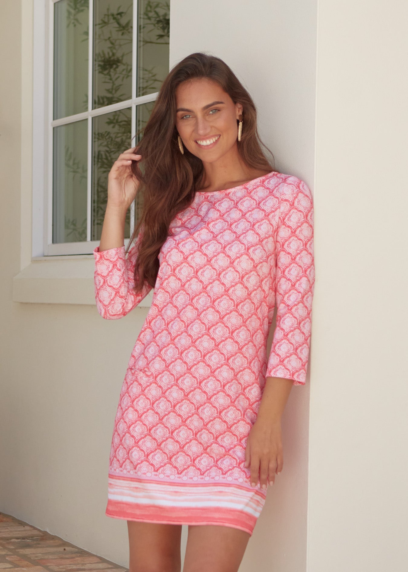 Amelia Island Cabana Shift Dress
