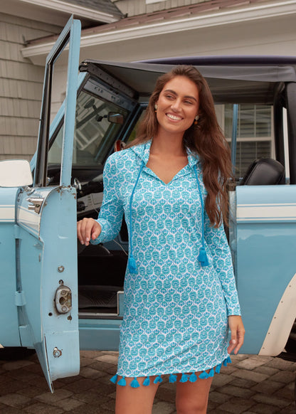 Rosemary Beach Hooded Cover Up