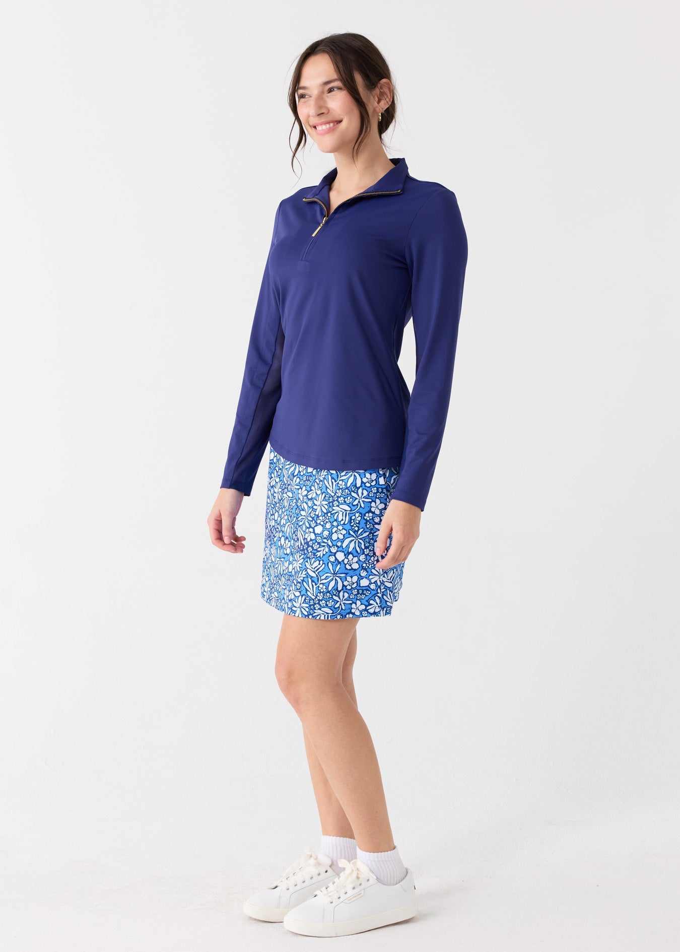 Seaside Floral 17" Skort