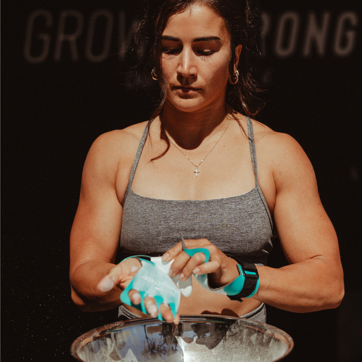 Bear KompleX x Grown Strong Carbon Comp 3-Hole Hand Grips