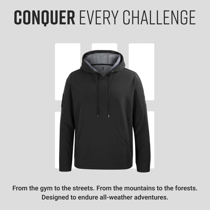 MudGear All-Weather Warrior Hoodie - Black