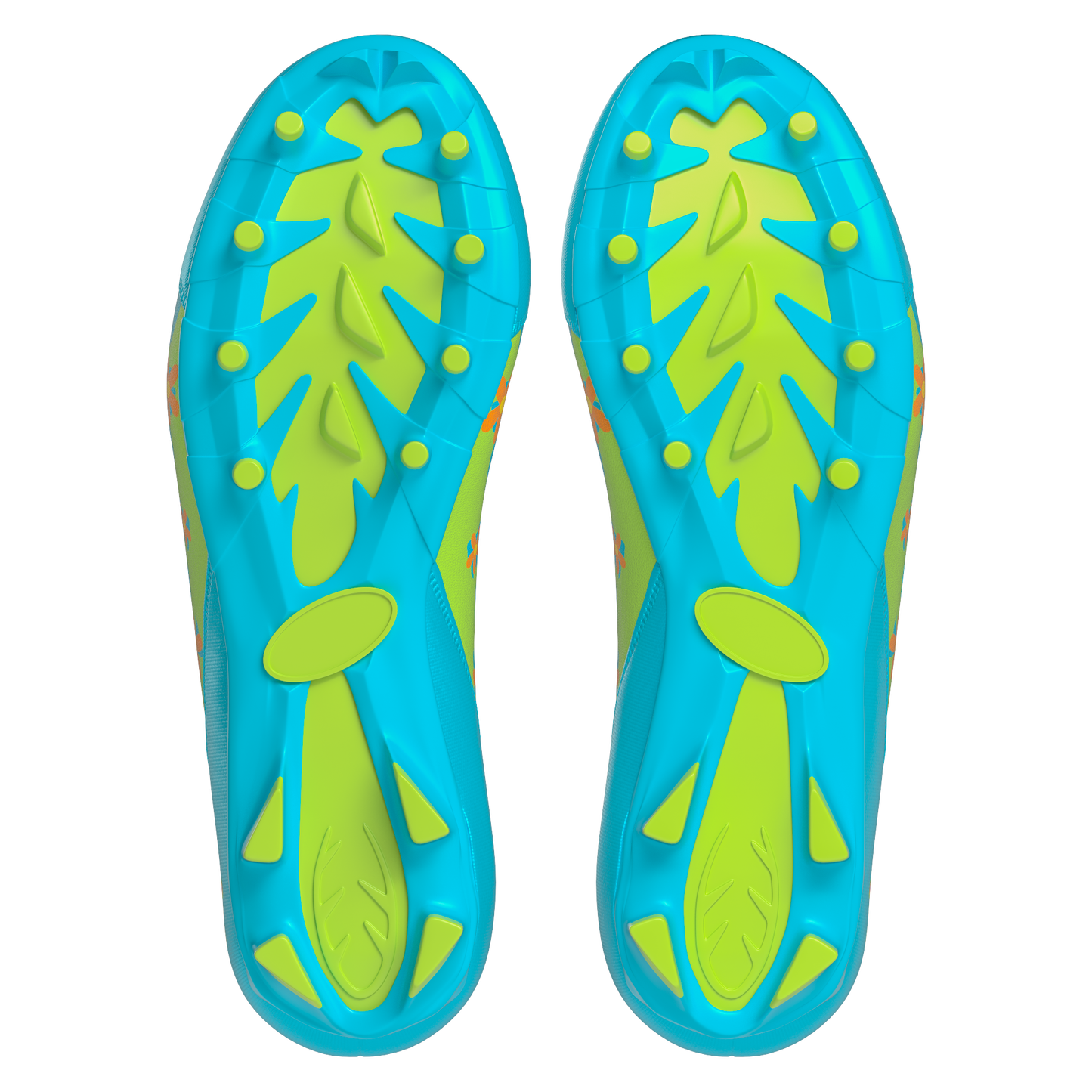 Scooby-Doo Mystery Machine Football Cleats - Velocity 3.0 by Phenom Elite