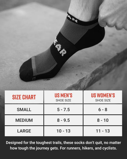 SPARTAN by MudGear No-Show Sock