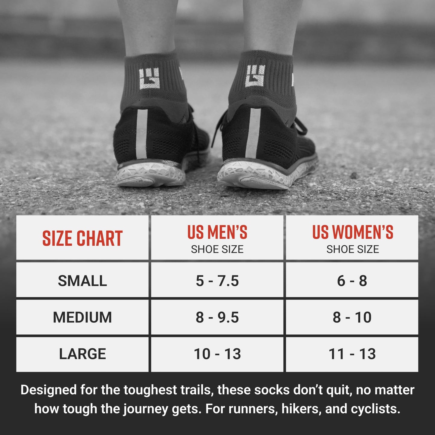 SPARTAN by MudGear Quarter (1/4) Crew Sock