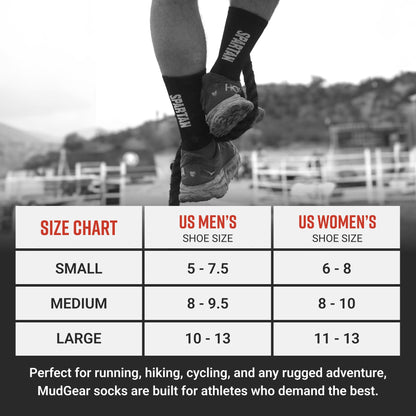 SPARTAN by MudGear Crew Height Sock