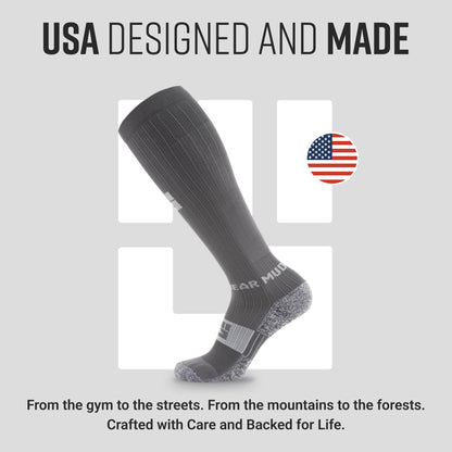 Tall Compression Socks (Gray/Gray)