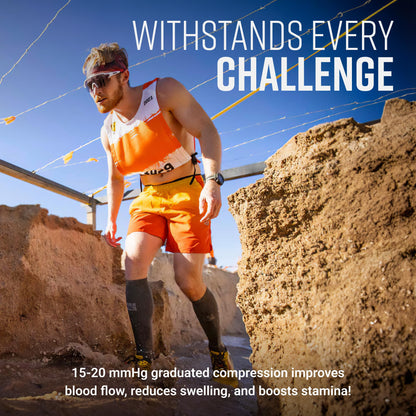 Tall Compression Socks (Gray/Gray)