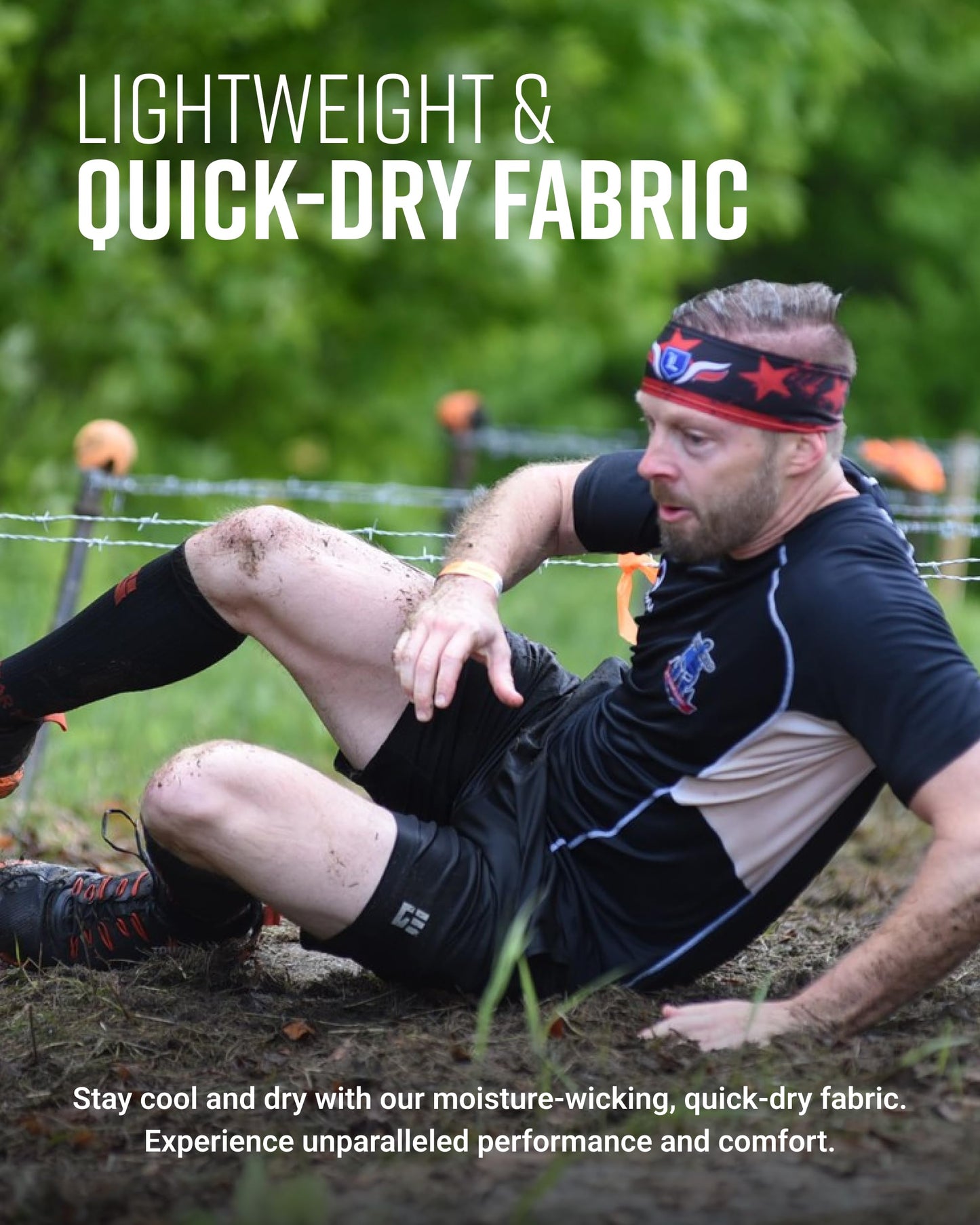 Men's Freestyle Running Shorts (Black)