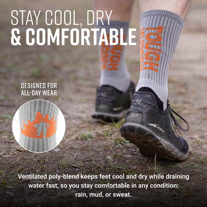 Tough Mudder by MudGear Crew Height Sock