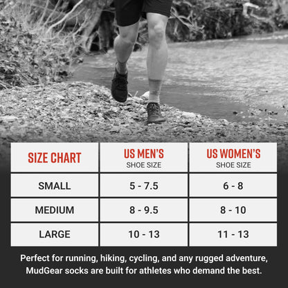 Tough Mudder by MudGear Crew Height Sock
