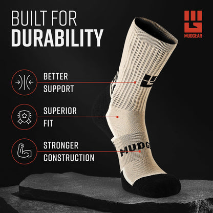 MudGear Ruck Sock (Military Tan)