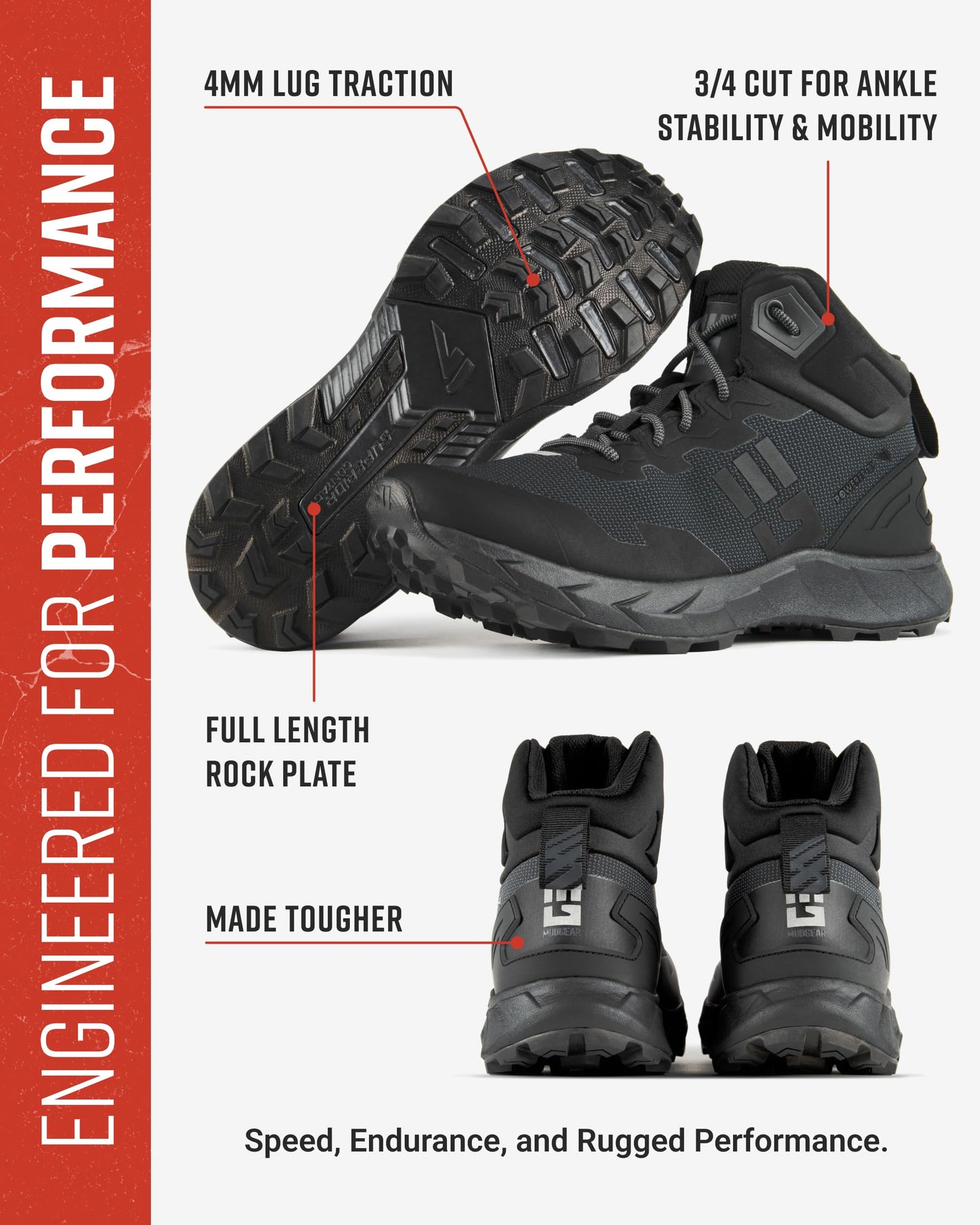 MudGear Speed Ruck Boots
