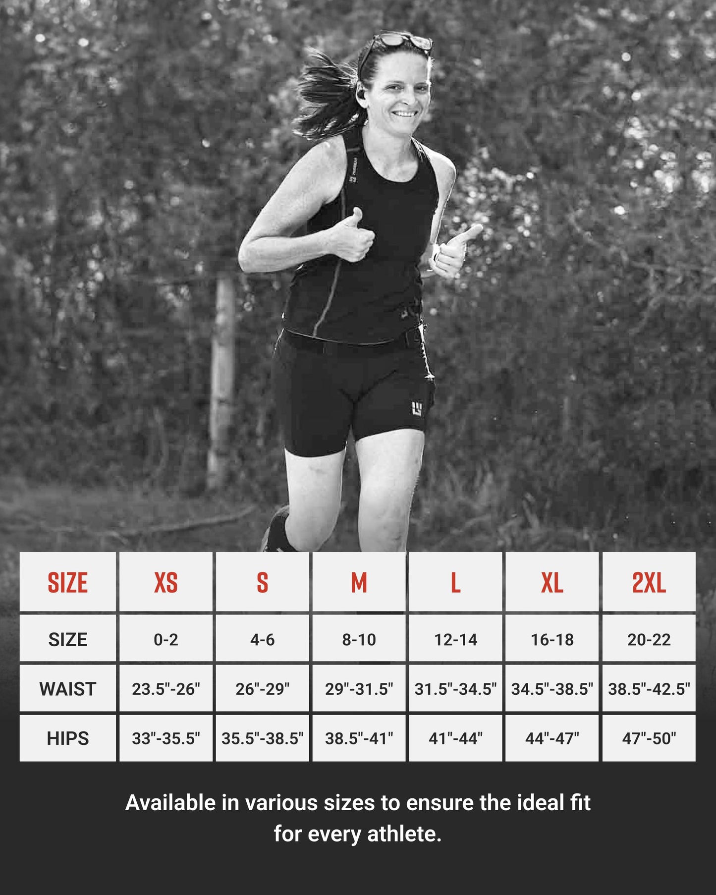 Women's Flex-Fit Compression Shorts 6-inch Inseam