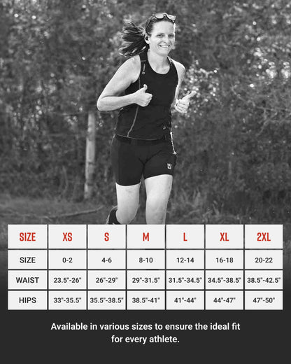 Women's Flex-Fit Compression Shorts 6-inch Inseam