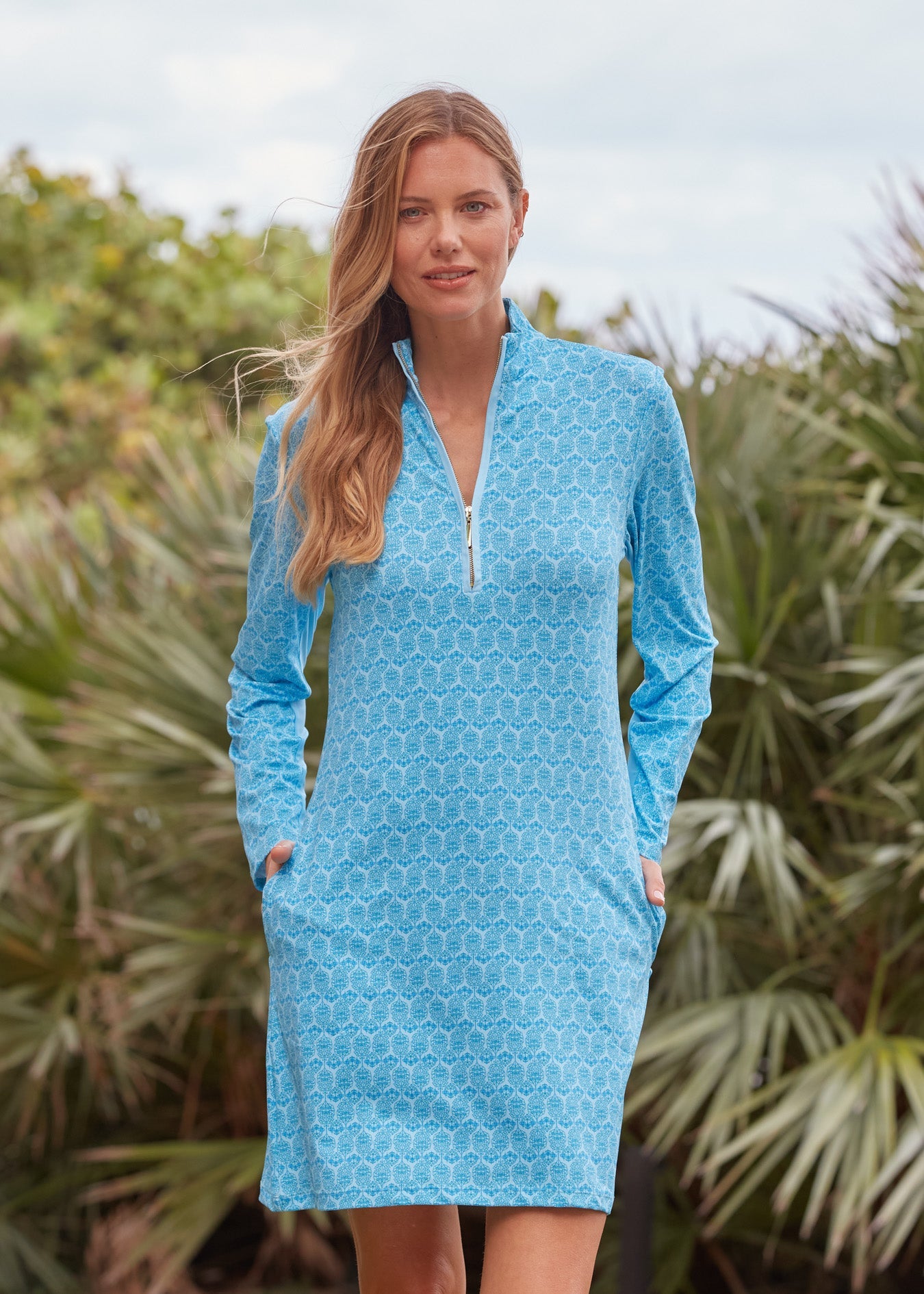 Rosemary Beach 1/4 Zip Sport Dress