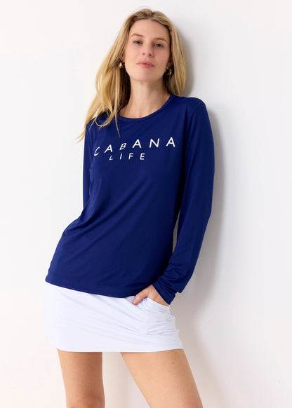 Navy Cabana Life Unisex Performance Shirt