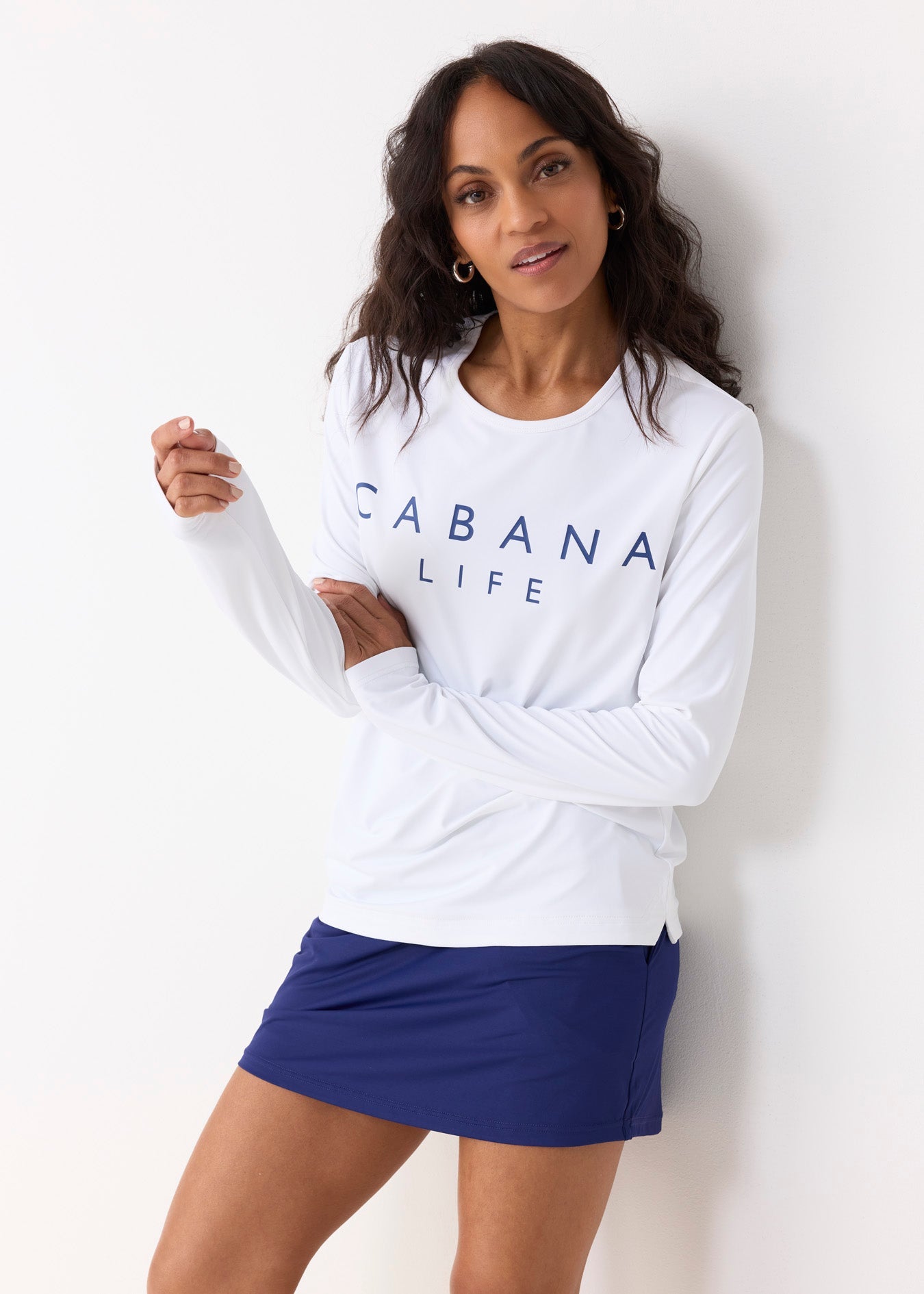 White Cabana Life Unisex Performance Shirt