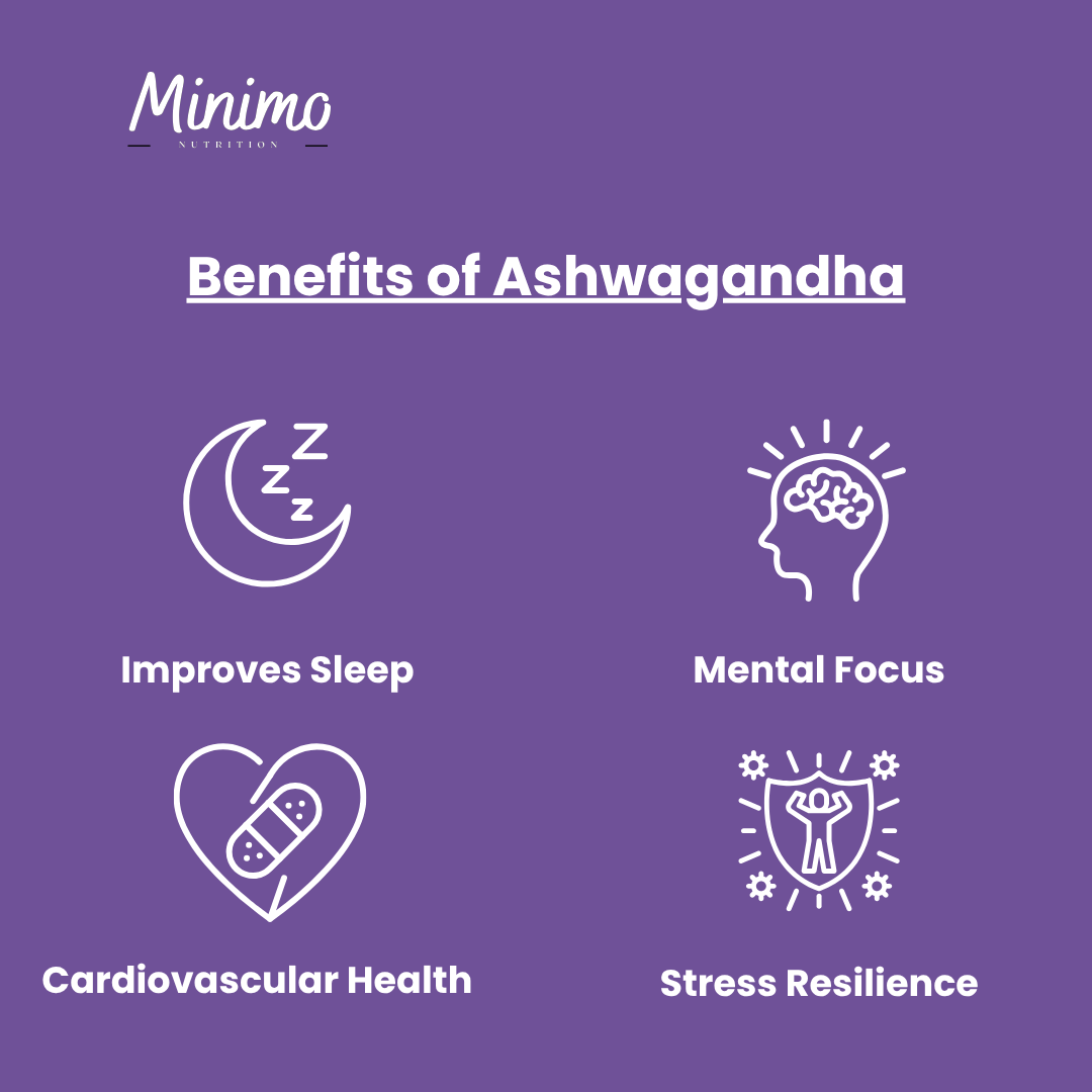 Organic Ashwagandha with Black Pepper, 60 ct.