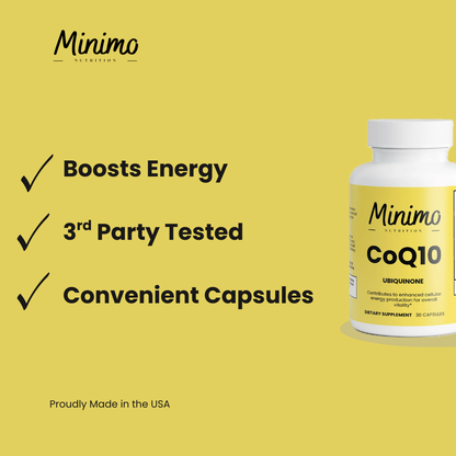 CoQ10 Ubiquinone, 30 ct.