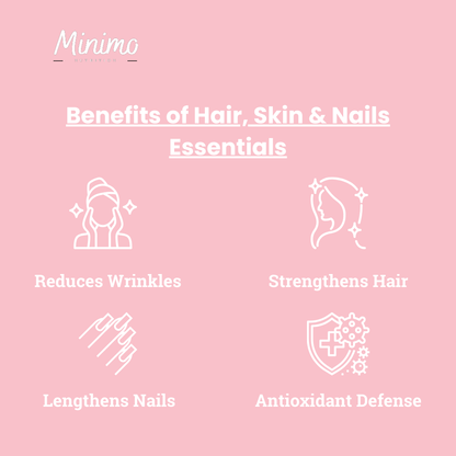 Hair, Skin and Nails Essentials, 60 ct.