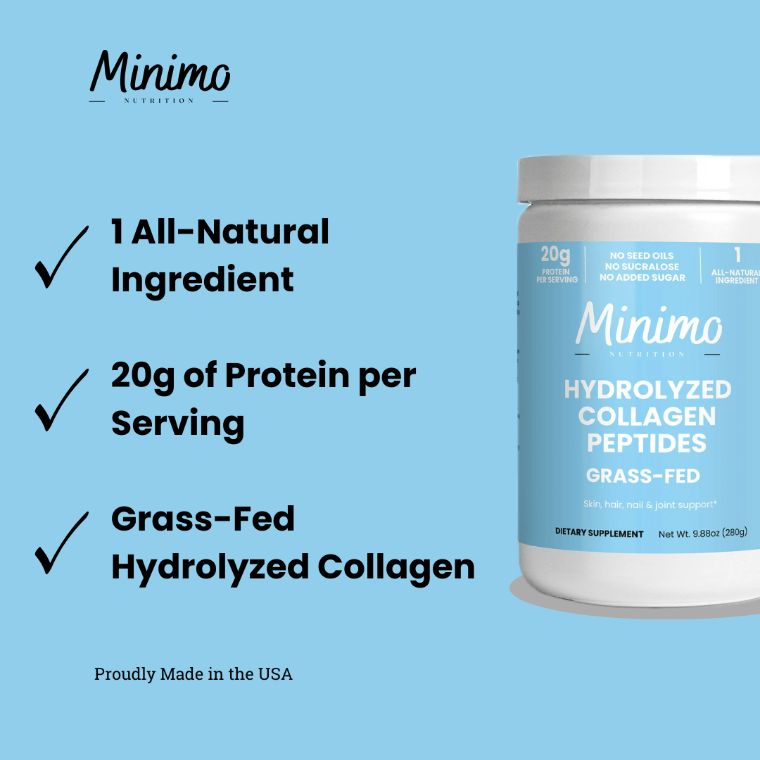 Grass-Fed Hydrolyzed Collagen Peptides, 9.9 oz