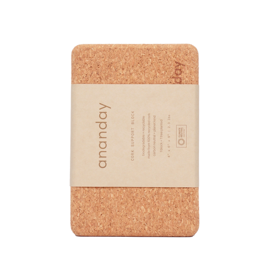 Cork Yoga Block