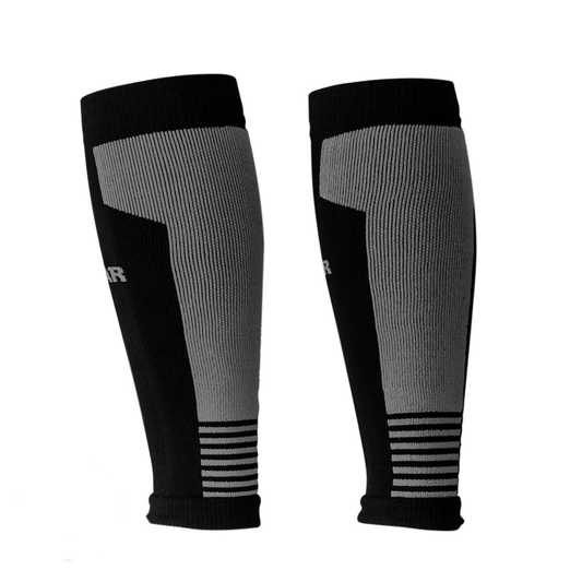 Compression Calf Sleeves (Black/Gray)