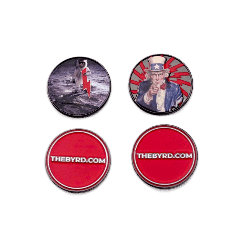 BYRD BALL MARKERS - Merica